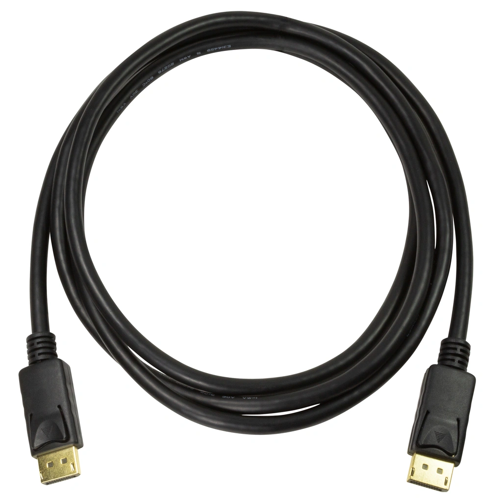 DisplayPort-kabel 1.4 4K/120 Hz, 8K/60 Hz 2m Svart