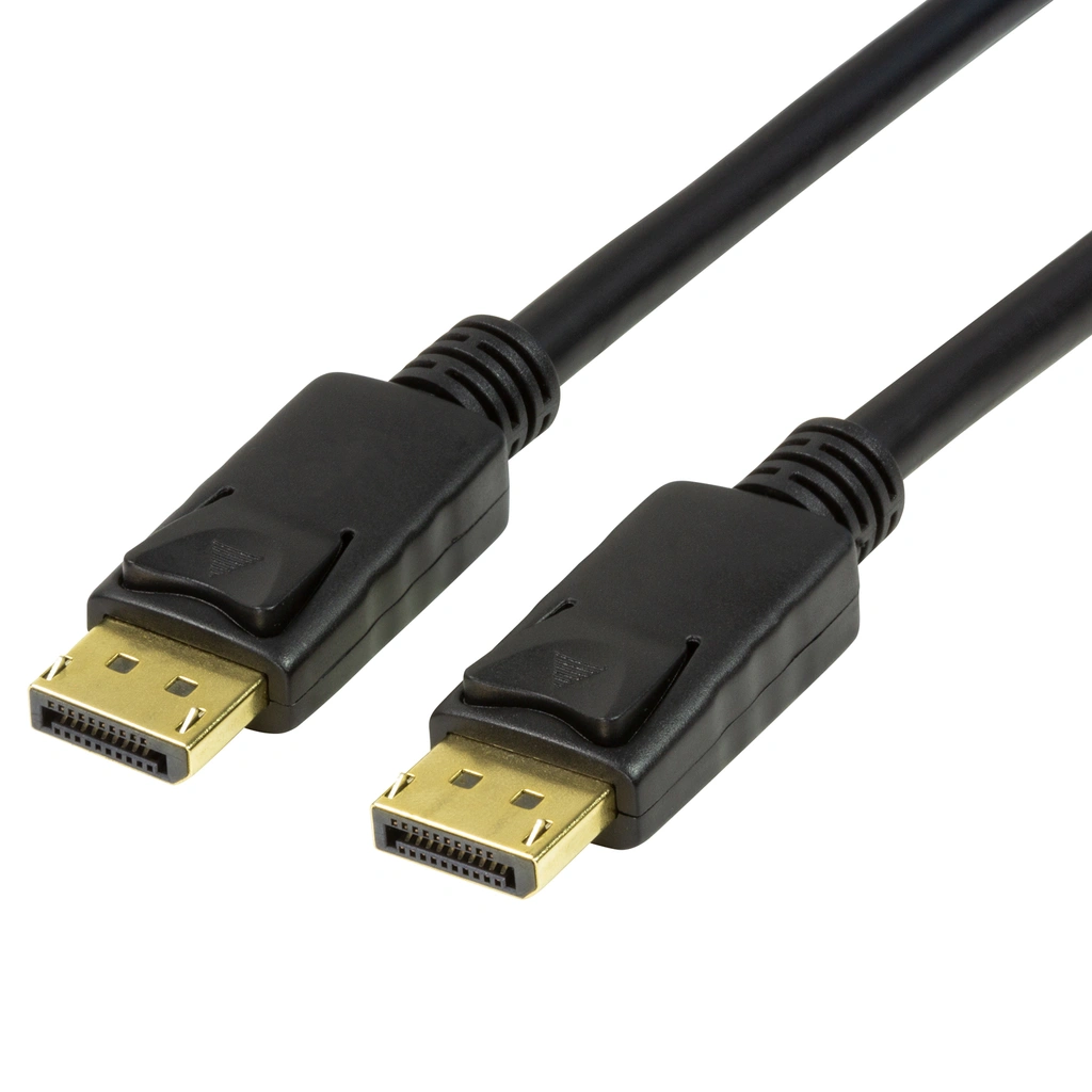 DisplayPort-kabel 1.4 4K/120 Hz, 8K/60 Hz 3m Svart