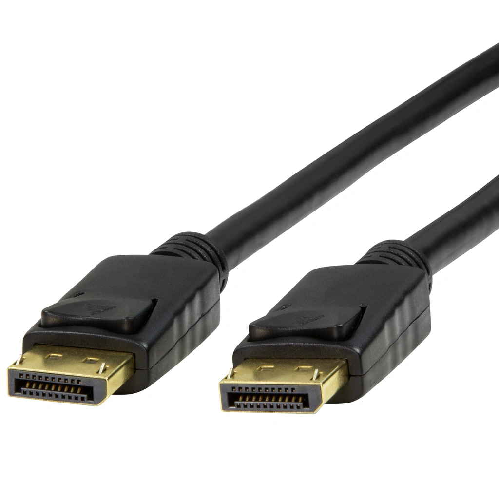 DisplayPort-kabel 1.4 4K/120 Hz, 8K/60 Hz 3m Svart
