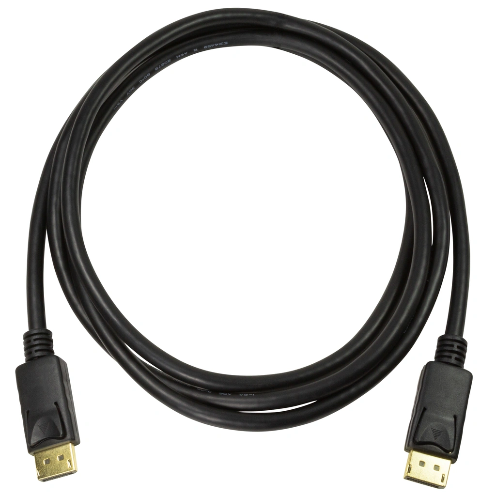 DisplayPort-kabel 1.4 4K/120 Hz, 8K/60 Hz 3m Svart