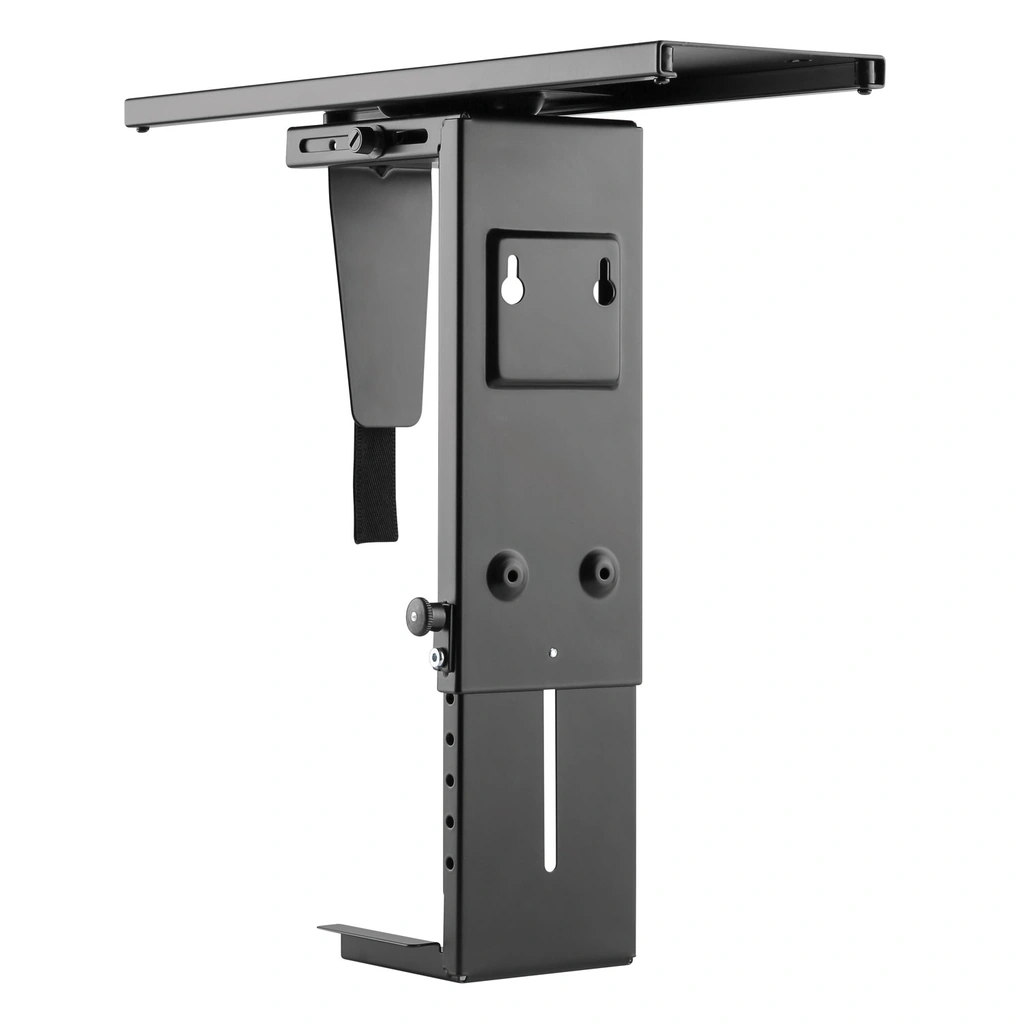 Adjustable desk mount for computer