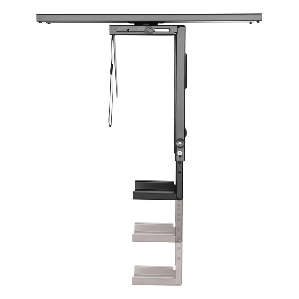 Adjustable desk mount for computer