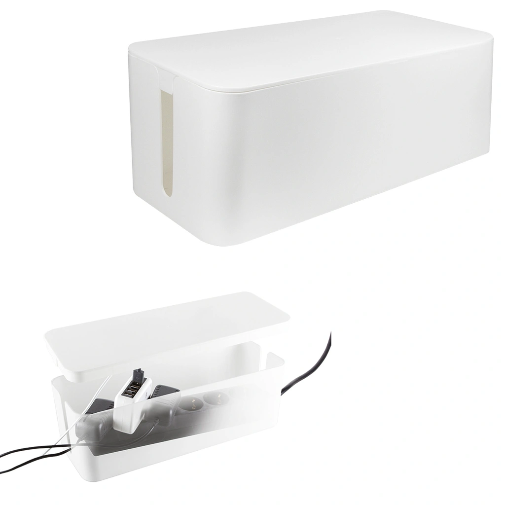 Cable box - Cable organizer Large White