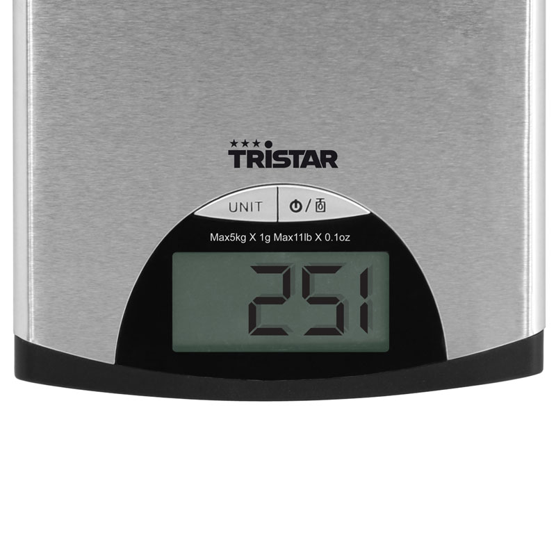 Köksvåg Rostfritt stål 5kg