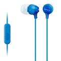 Headset in-ear MDR-EX15AP Blå