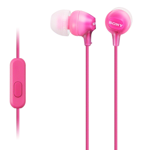 Headset in-ear MDR-EX15AP Rosa
