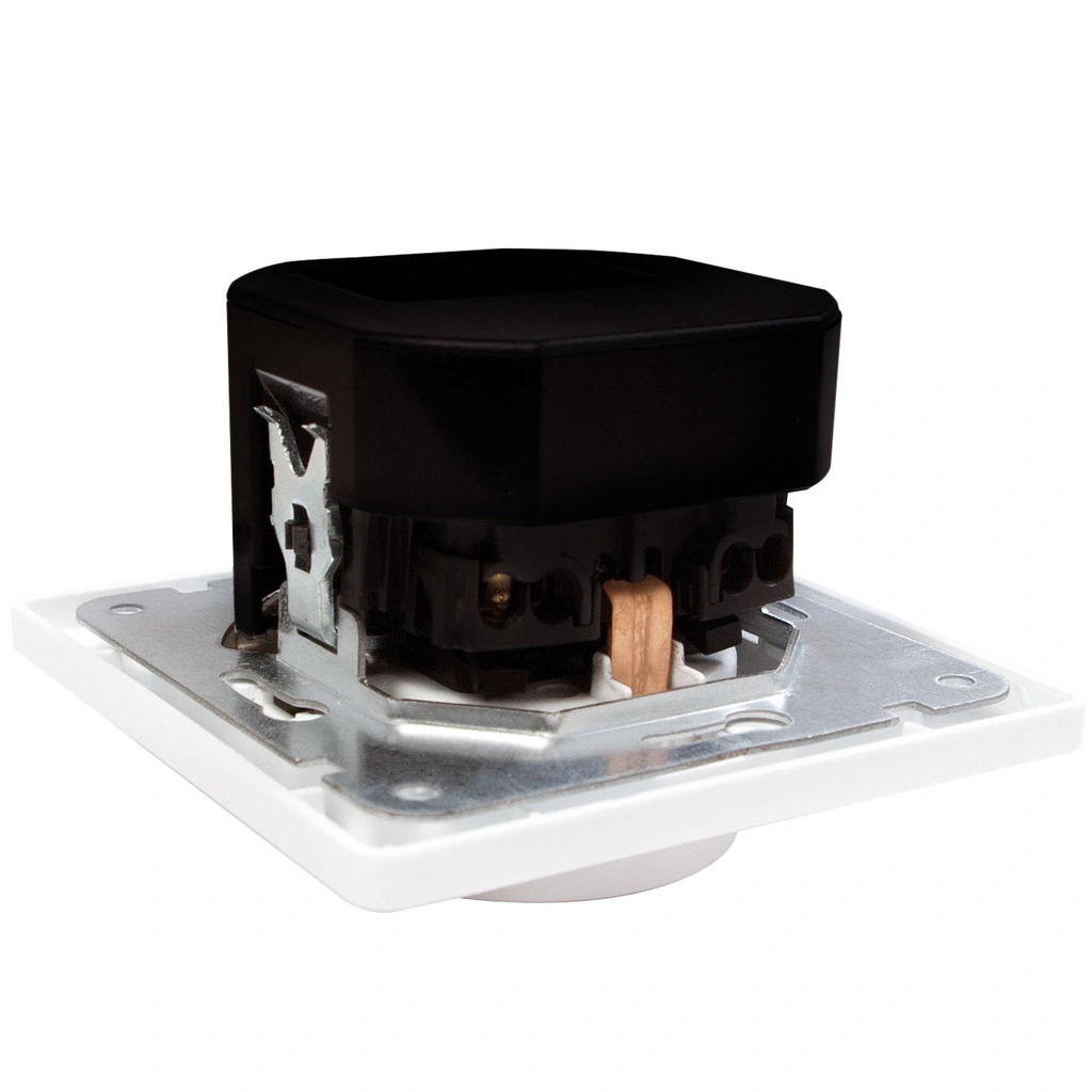 Vägguttag 230V med 2xUSB 2,1A