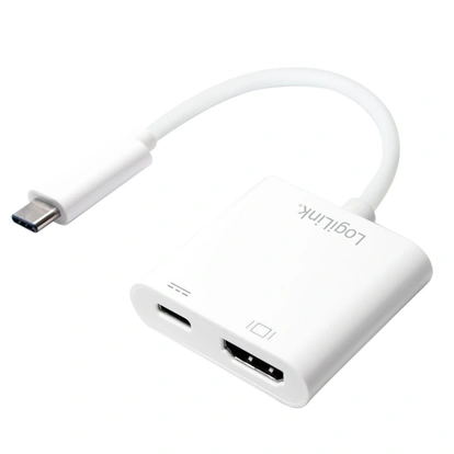 USB-C till HDMI + USB-C Adapter