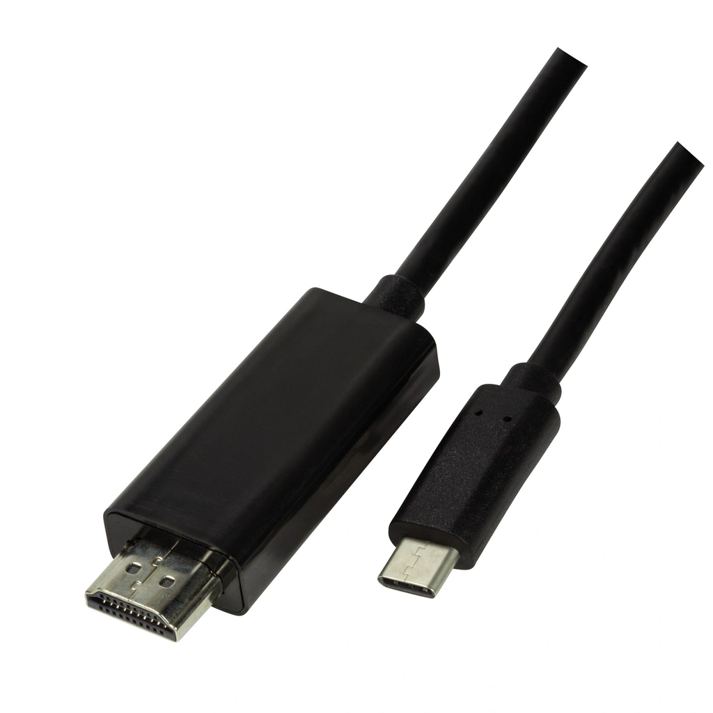 USB-C to HDMI cable HDMI 2.0 4K/60Hz 1.8 m Black