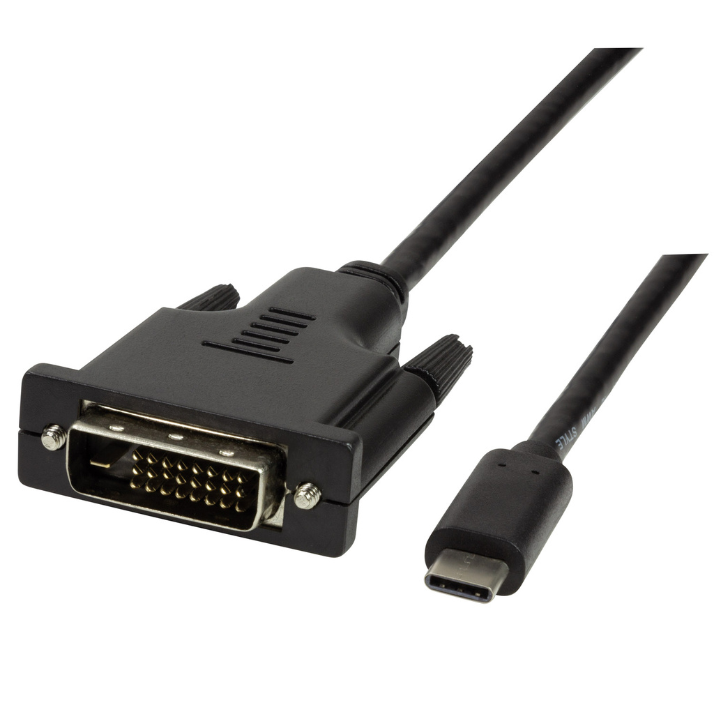 USB-C -> DVI 1080p 1,8m