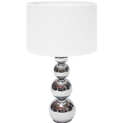 Bordslampa touch & dim L Vit