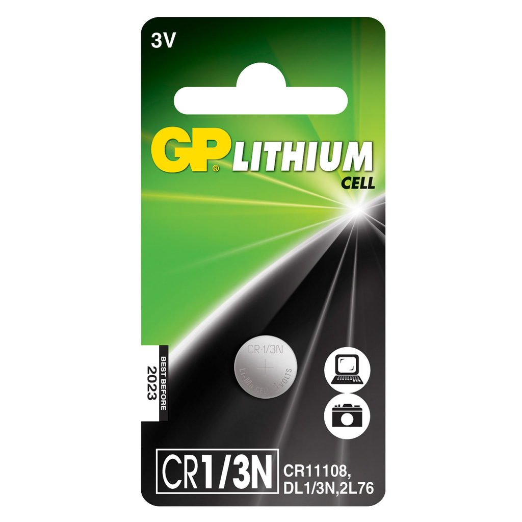 CR1/3N  3V  Lithium 1-pack