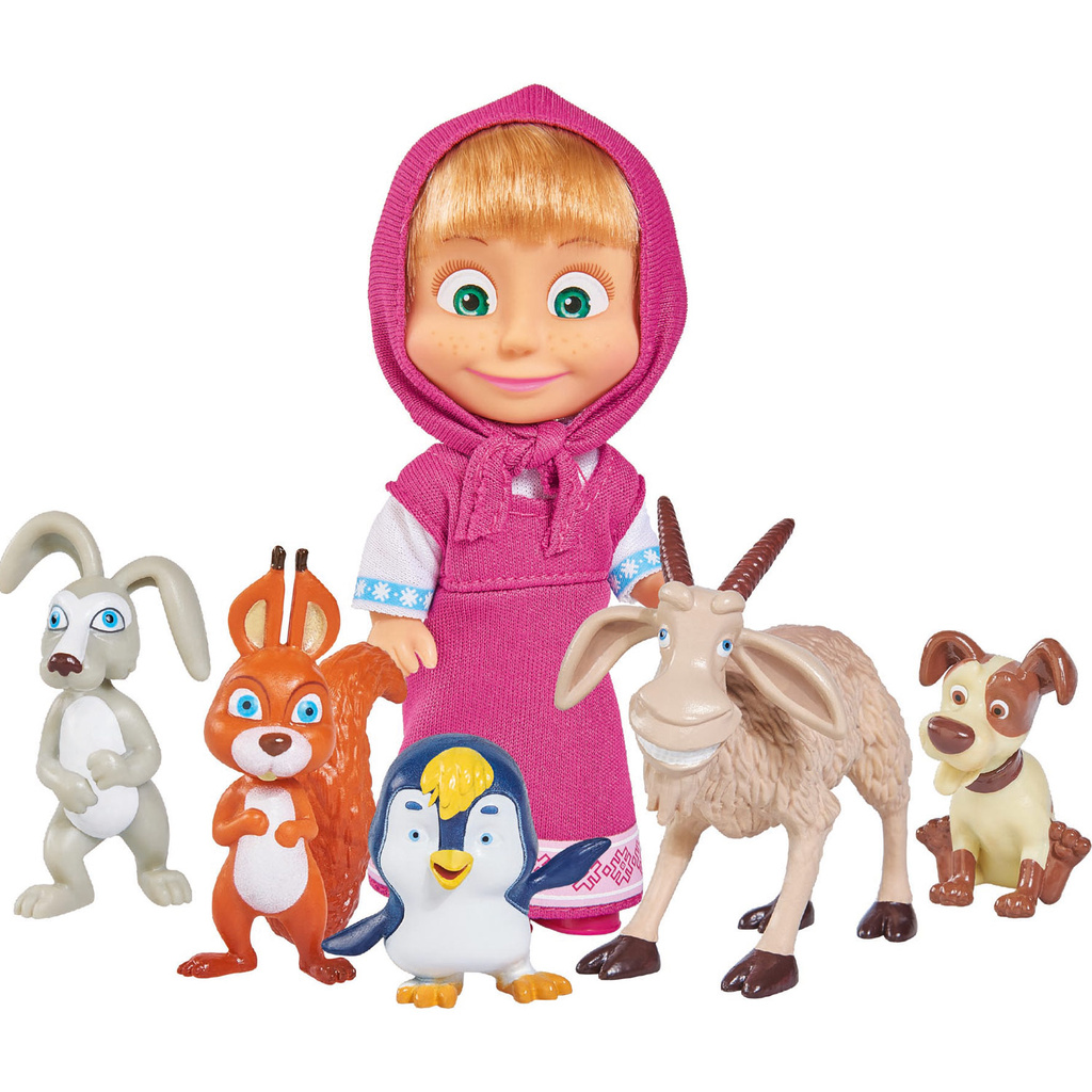 Masha and her Animal Friends