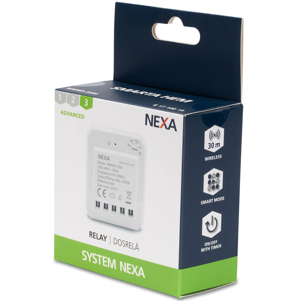 MWMR-2300 Dosrelä för strömbrytare