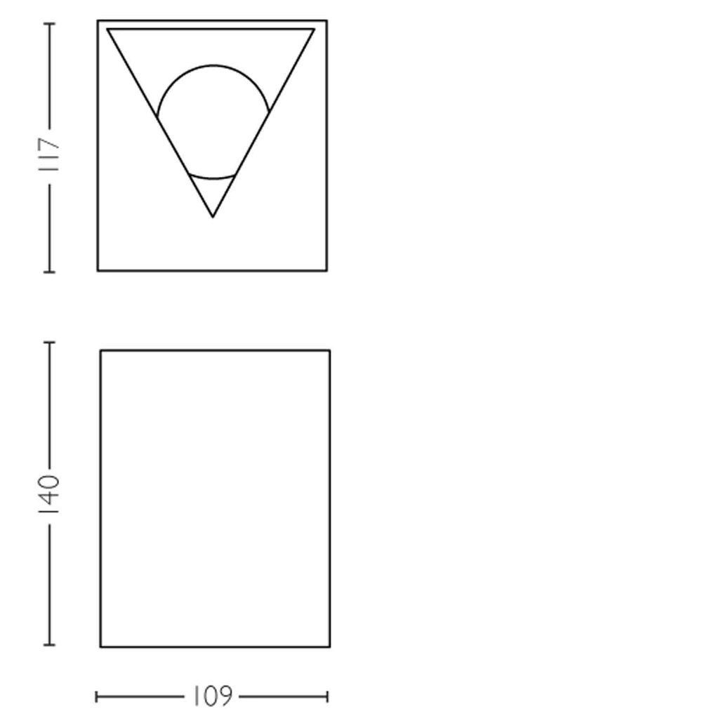 myGarden Cistus Vägglampa LED