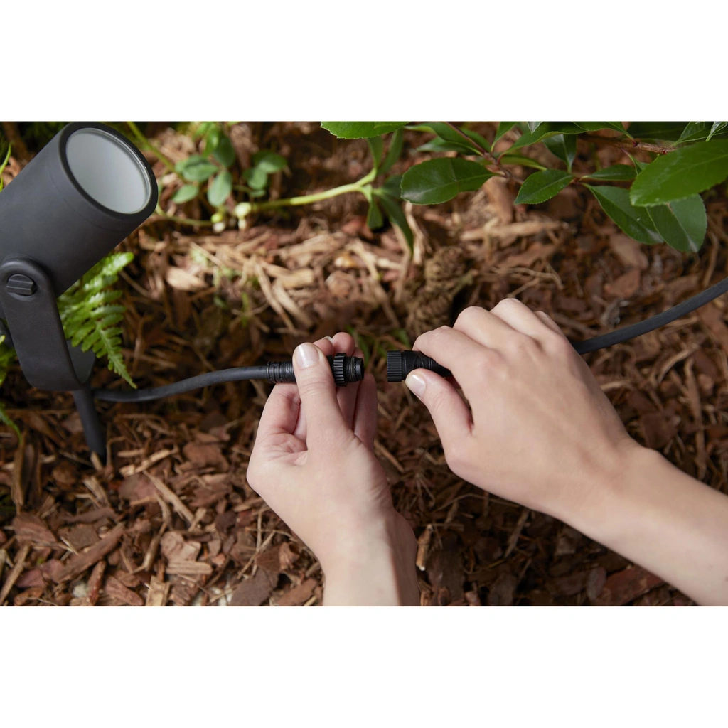 Lily spotlight utomhus White and Color ambiance utbyggn. 24V