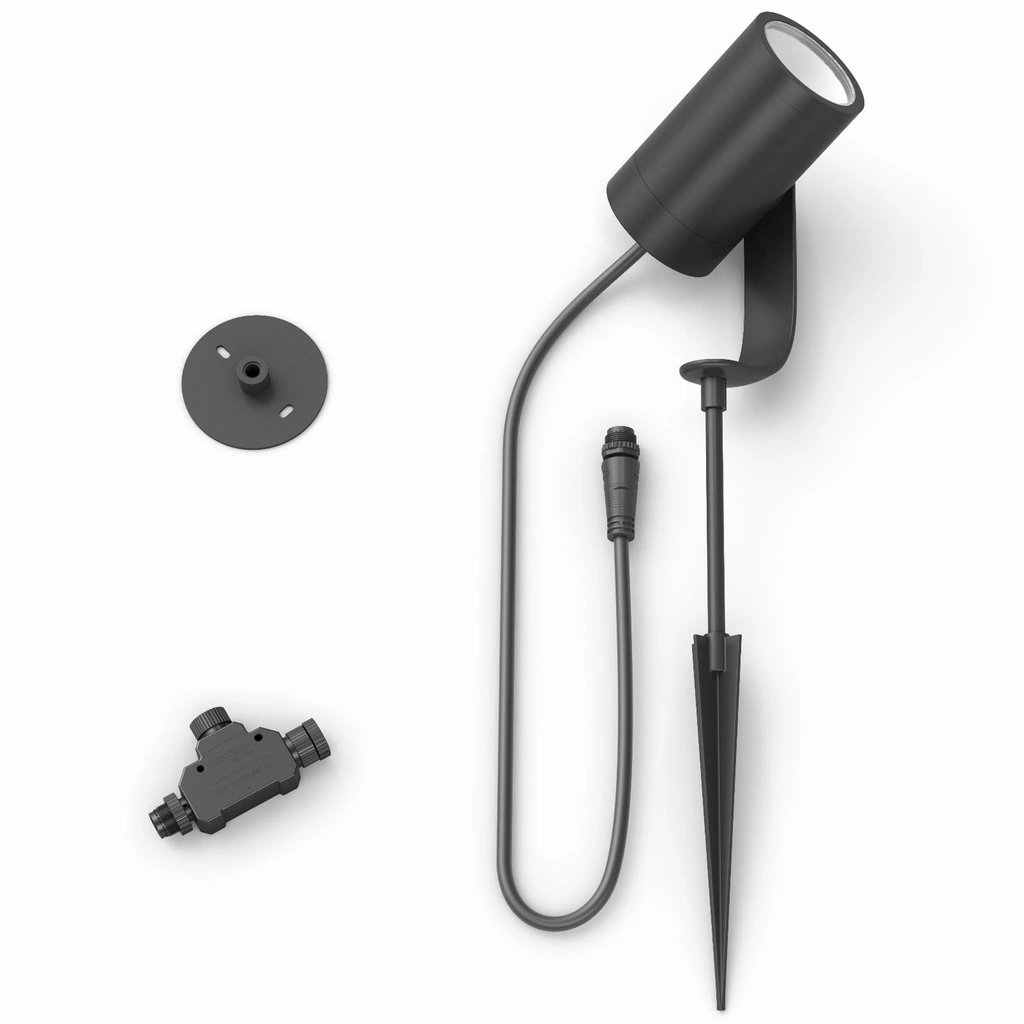 Lily spotlight utomhus White and Color ambiance utbyggn. 24V