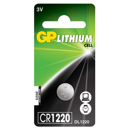 CR1220   3V  35mAh Lithium