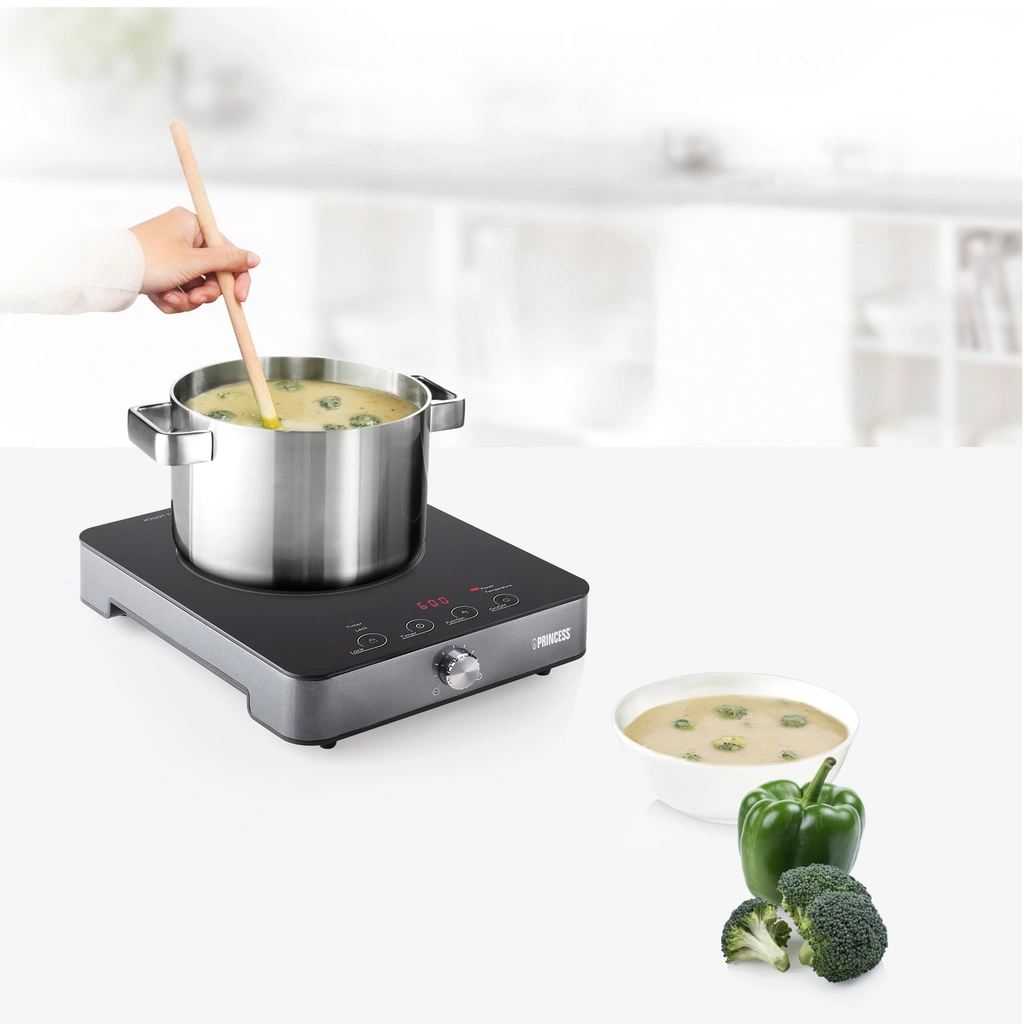 Induktionsplatta Digital singel