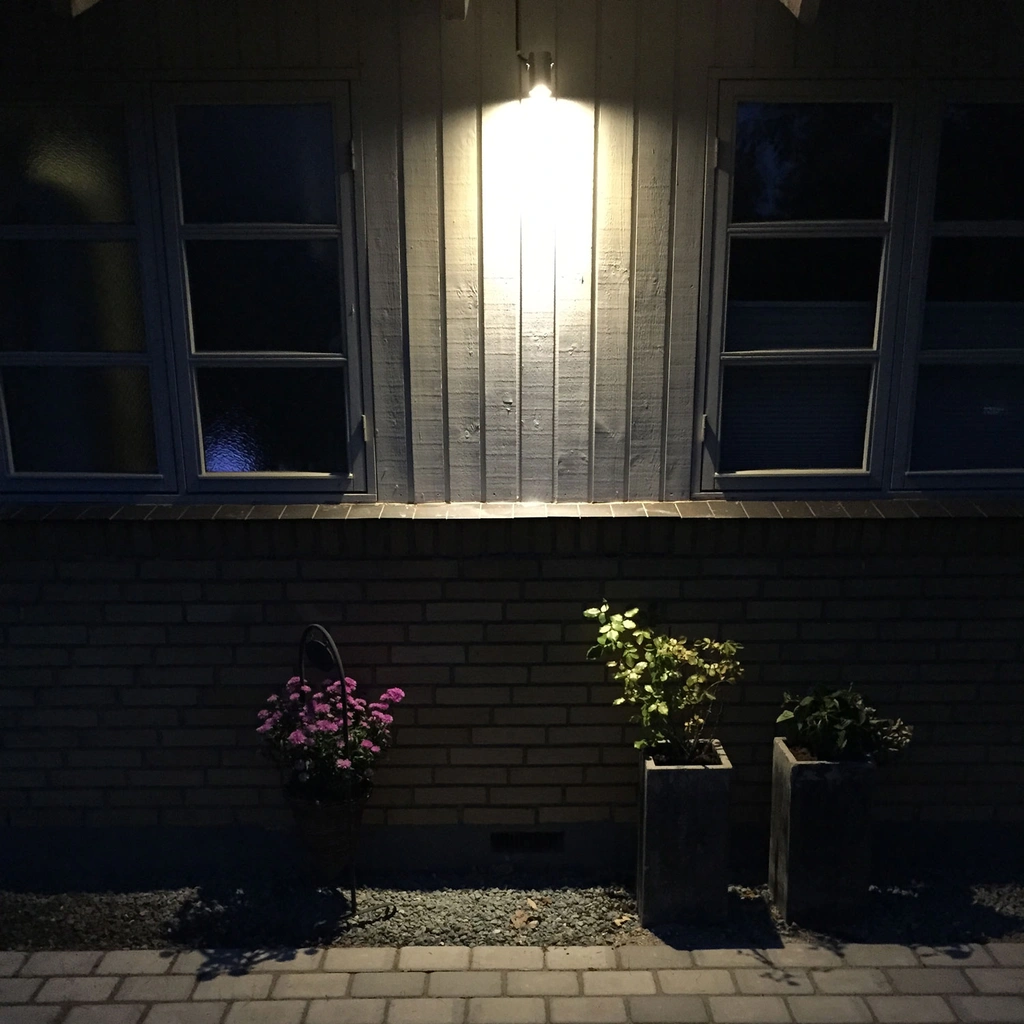 Luna Startpaket 2 x Trädgårdsspot Svart