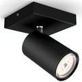 myLiving Kosipo Kosipo tak-/väggspotlight Svart