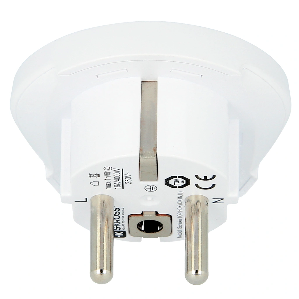 Reseadapter Indien/Israel/Danmark till Europa Jordad