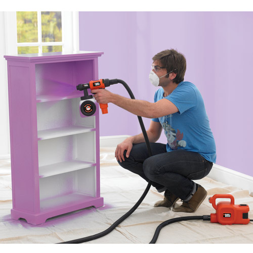 Färgspruta HVLP, golvplacerad