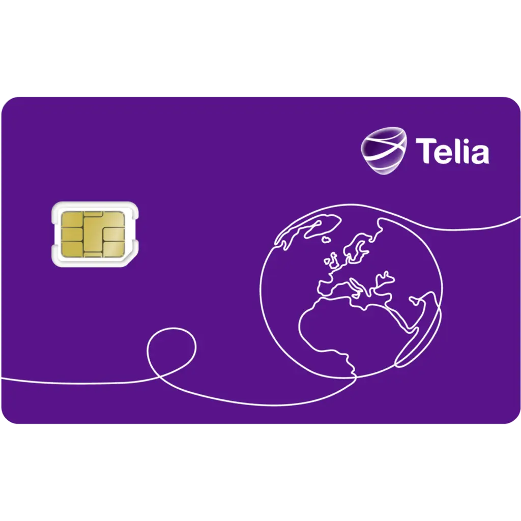 Startpaket Telia kontant Nummersatt Trippel-SIM