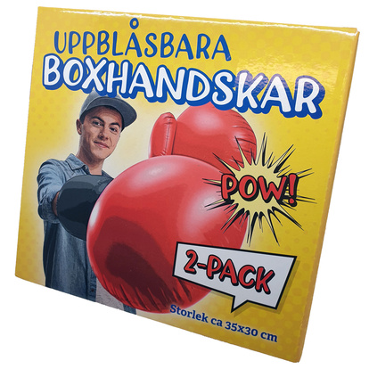 Uppblåsbara boxhandskar 2-pack
