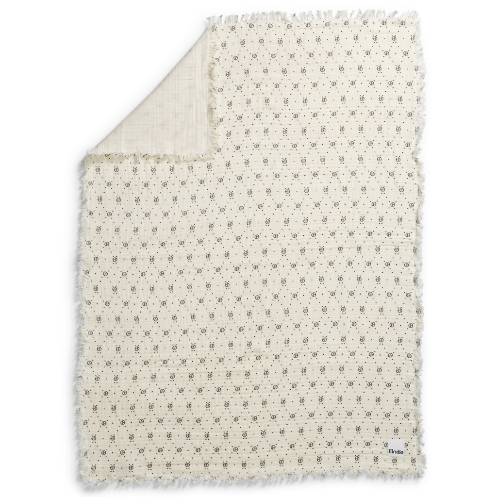 Soft Cotton Blanket - Monogram