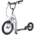 Air scooter 16" Silver  Kickbike