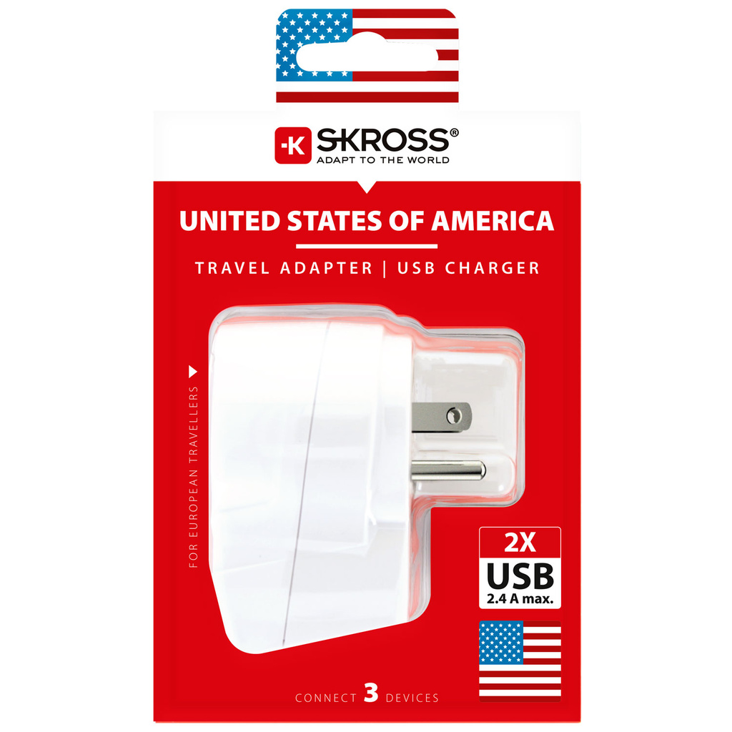 El-Adapter USB USA/JP mfl