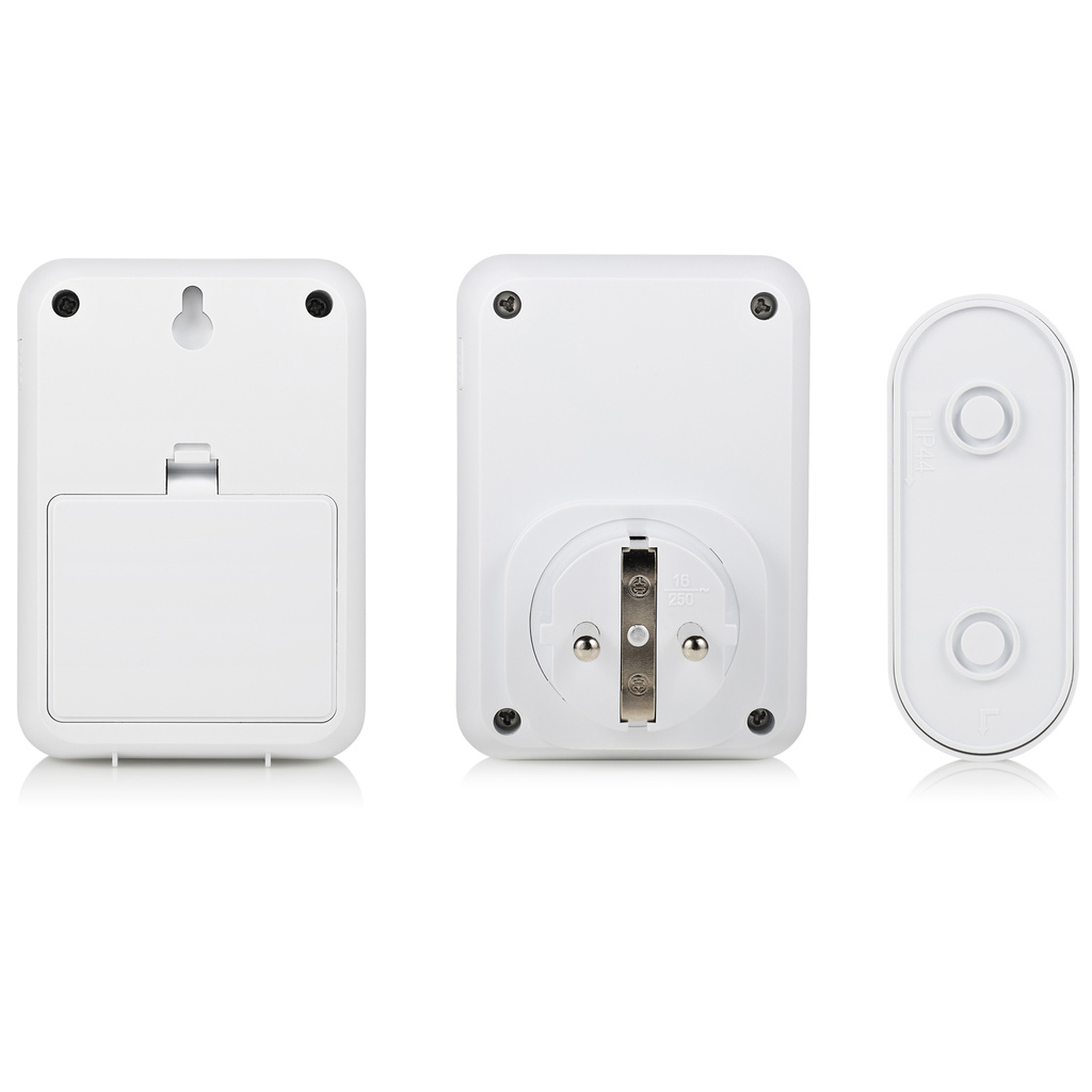 Trådlös dörrklocka Plug-in och portabel