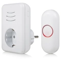 Trådlös dörrklocka Plug-in B313 Vit
