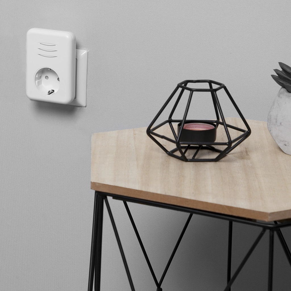 Trådlös dörrklocka Plug-in B313 Vit