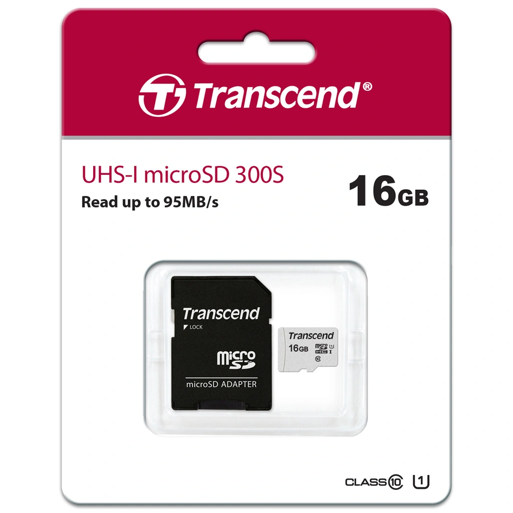 microSDHC  16GB U1 (R95/W10)