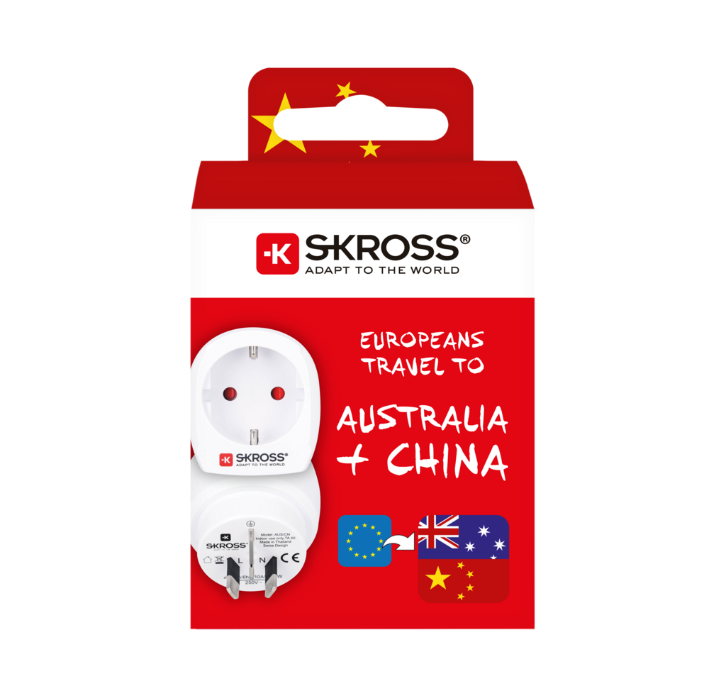 El-Adapter Australien/Kina
