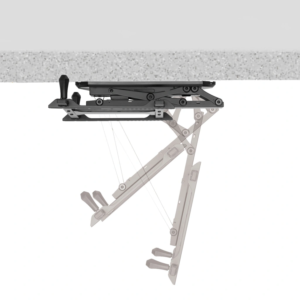 Motoriserat flipdown-takfäste för TV 32-70"