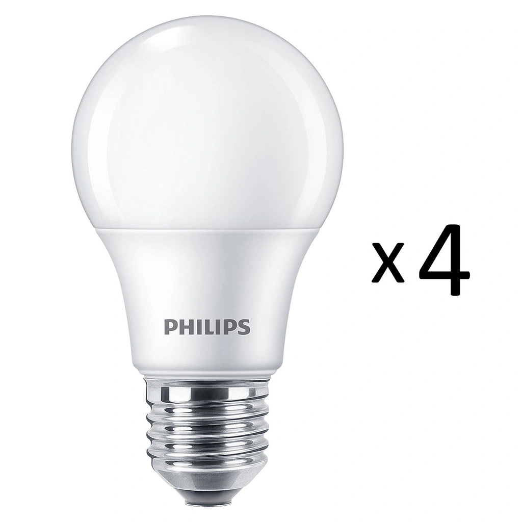 4-pack LED E27 Normal Frost 60W 806lm