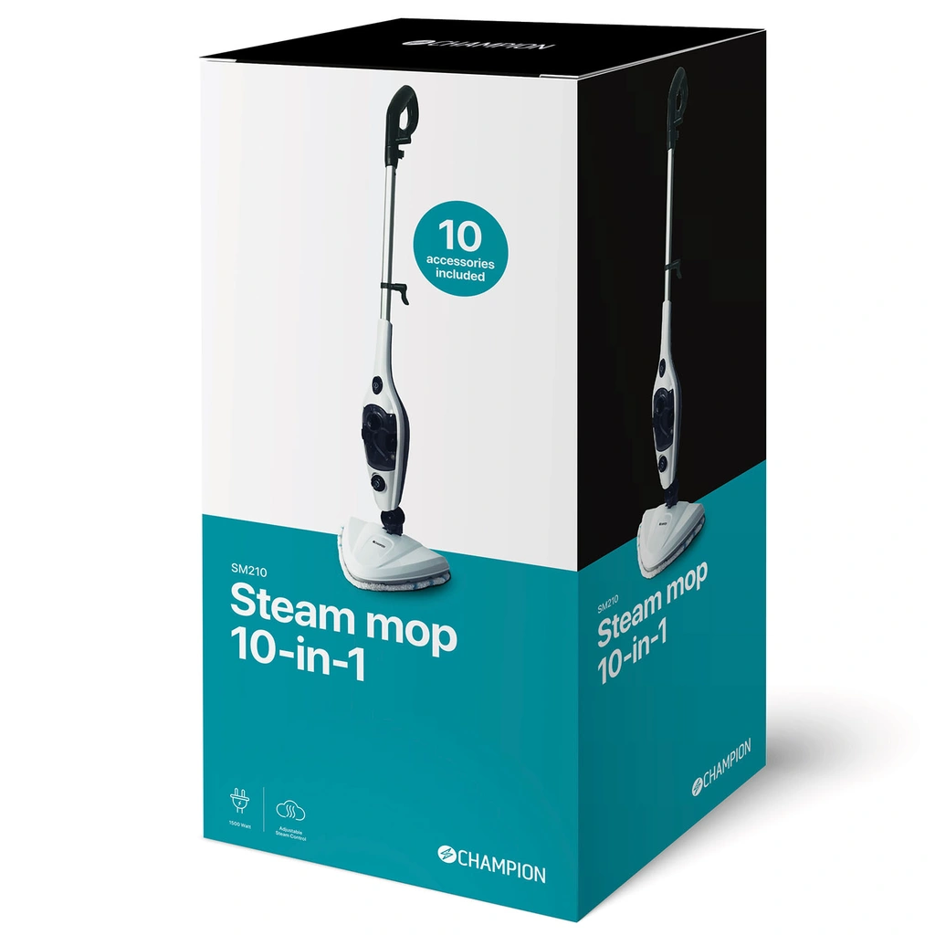 Steam Mop 10-in-1 1500W SM210 White/Black