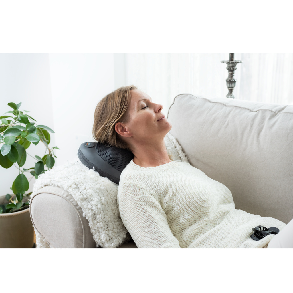 Massage Pillow Infrared Heat MK210 Black