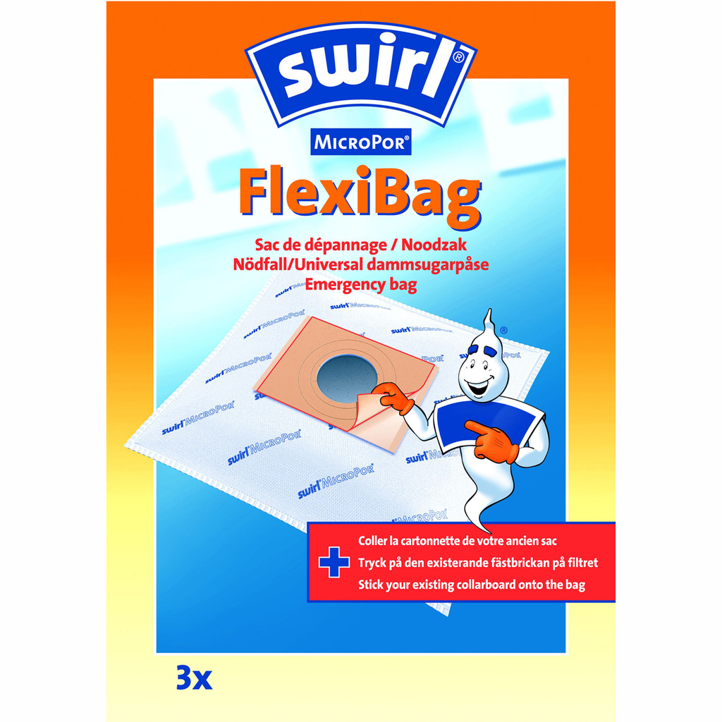 Dammsugarpåsar SOS Flexibag  3st X 3st DFP