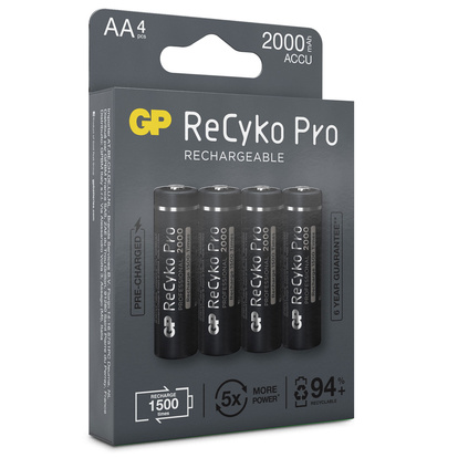 ReCyko Pro AA-batterier 2100mAh 4-pack