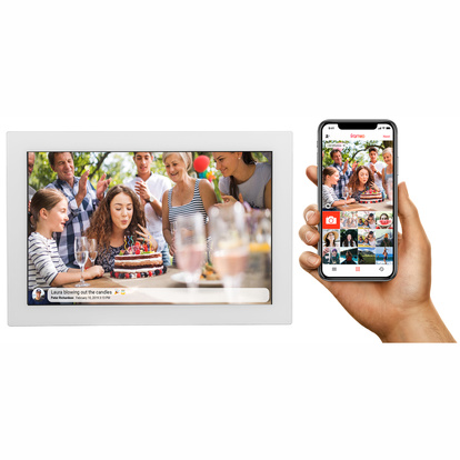 Social PhotoFrame 10,1" IPS touchscreen