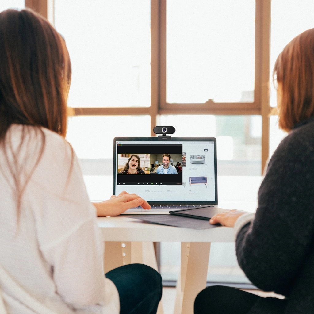 Webbkamera HD 1080p med inbyggd mikrofon