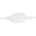 Förlängningskabel Ojordad Euro CEE 7/16 3m Vit
