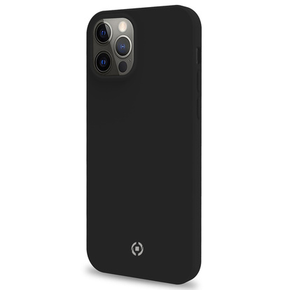 Cromo Soft rubber case iPhone 12 / 12 Pro Sv