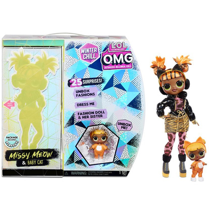 Surprise OMG Winter Chill Missy Meow doll