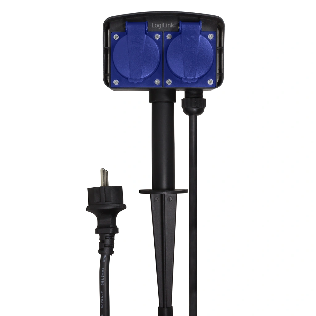 Grenuttag 2-vägs med spett Utomhusbruk 2m