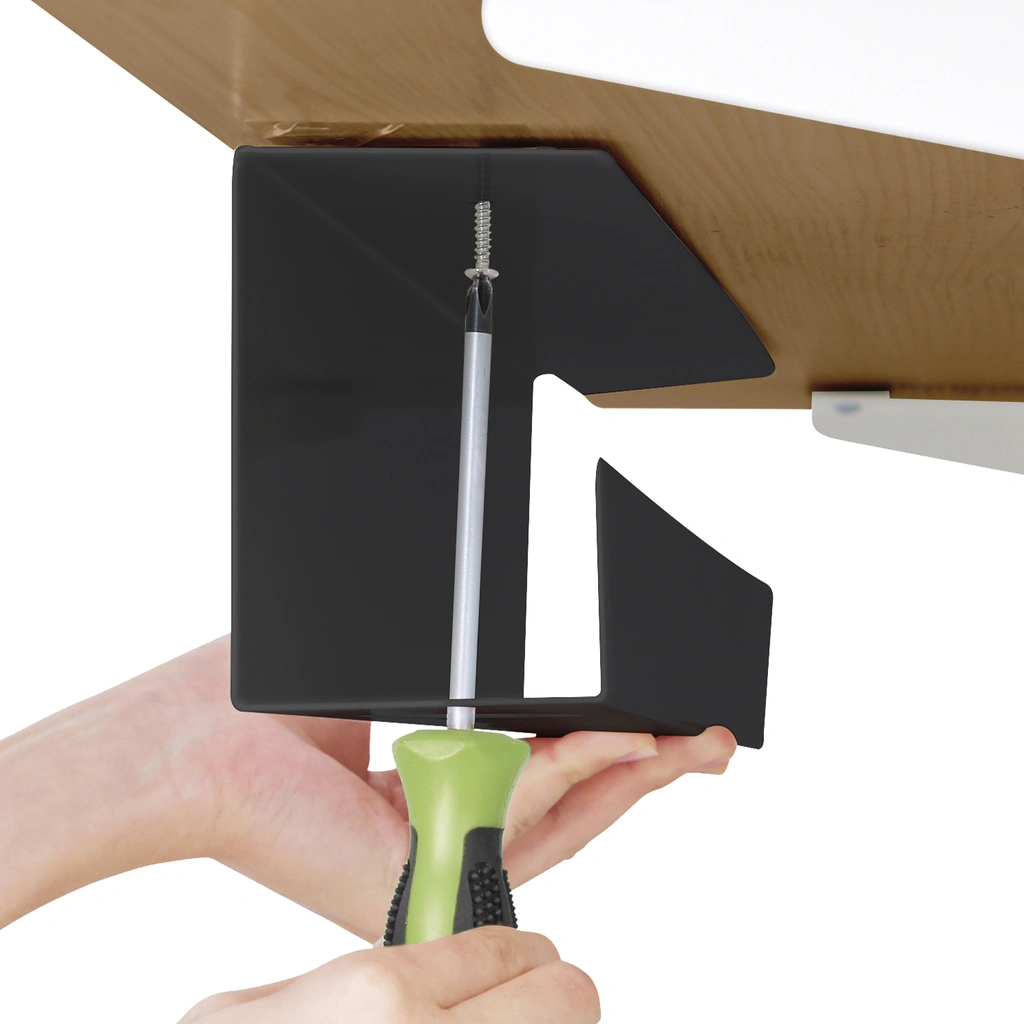 Cable tray for mounting under desk Sv